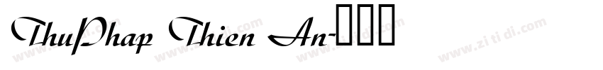 ThuPhap Thien An字体转换